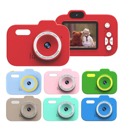 Y8 Kids Digital Camera with 2-Inch Screen, Rechargeable Mini Photo Toy for Children