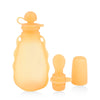 Reusable Silicone Breast Milk Storage Bag - Leak-Proof, BPA-Free Suckable Juice Bag for Baby Feeding, Traveling & Breastfeeding Partner