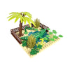 Farm MOC Building Blocks Playset – Animal Parts Pasture Bricks Kit with Chicken Coop, Pig House and Birdhouse Compatible with Standard Stud Bricks