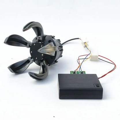 Plastic Ball Manipulator Gripper Claw with Controller Motor, Gripper for Robot Arm, UAV Excavator Clamp, Programmable DIY Kit