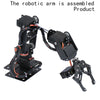 360° 6 DOF Robot Metal Alloy Mechanical Arm Claw Kit MG996R for Arduino, Robotics Educational Kit, PS2 Programmable Toy