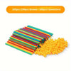 Straw Builder Construction Set Interlocking Plastic Tube Building Blocks STEM Toy for Ages 3-6