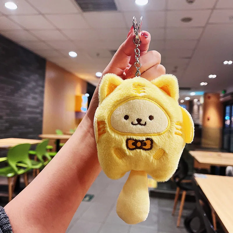 Sanrio Plush Doll Keychain – Melody, Cinnamoroll, Pochacco Bag Pendant for Kids and Girls