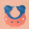 Adjustable Kids Shower Cap Waterproof Shampoo Hat with Eye & Ear Protection