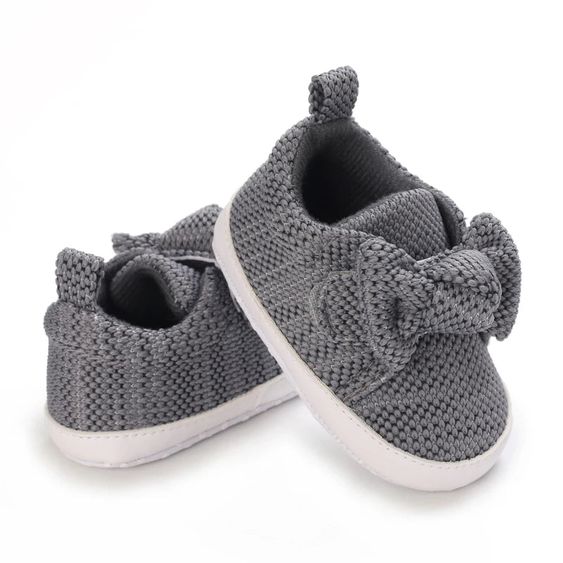 Spring and Autumn Women's Baby Casual Sports Shoes Soft Sole Anti-Slip Indoor and Outdoor Walking First Step Shoes