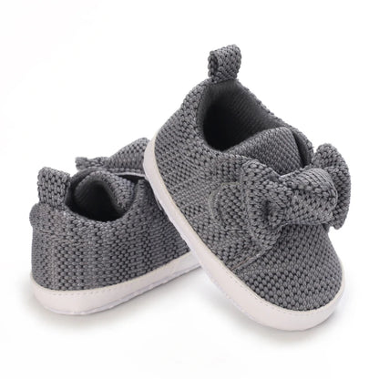 Spring and Autumn Women's Baby Casual Sports Shoes Soft Sole Anti-Slip Indoor and Outdoor Walking First Step Shoes