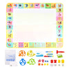 100x80CM Magic Water Drawing Mat – Reusable Doodle and Coloring Board with Magic Pens, Montessori Educational Toy for Kids