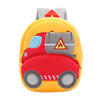 Cartoon Excavator Engineering Backpack for Kids – Plush 2-4 Years Old Small School Bag & Toy Backpack - Kidzy Market