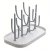 Tree-Shaped Baby Bottle Drying Rack with Dust-Proof Cover – Bottle & Cup Holder