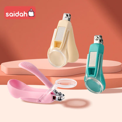 Infant Baby Nail Cutting Clippers, Children Kids Magnifier Glass Finger Nail Cutter