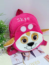Paw Patrol Plush Backpack – Cartoon Puppy Dog Skye, Chase, and Marshall School Bag for Kids