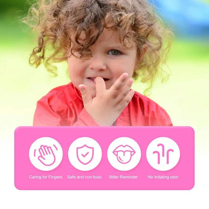 Stop Nail Biting Polish for Kids and Adults, Effective Thumb Sucking Prevention, Safe Bitter Taste Nail Care