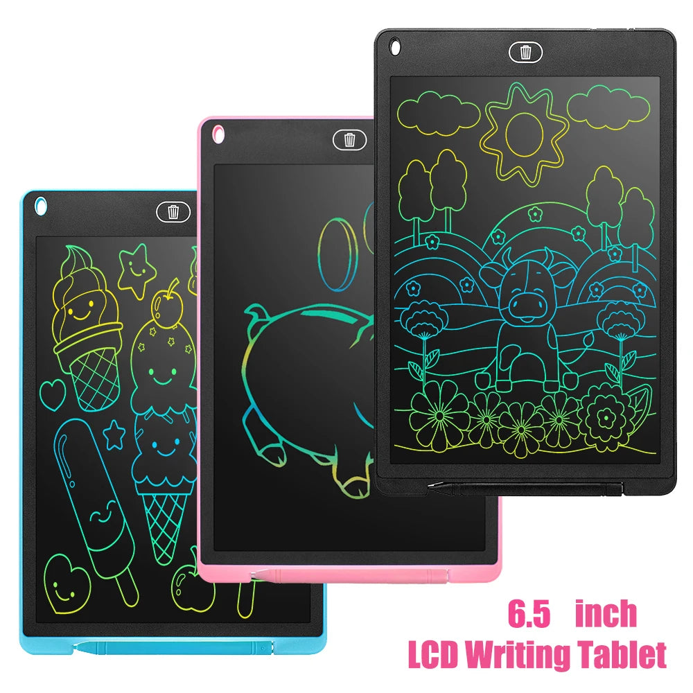 6.5 Inch LCD Writing Tablet – Montessori Educational Drawing Board, Magic Blackboard Toy Gift for Kids and Students