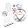 2-in-1 Baby Earmuffs Adjustable Noise-Reducing Infant & Toddler Ear Protection for Sleep Travel Airplanes