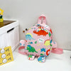 Cute Cartoon Dinosaur Kids Backpack – Adjustable Kindergarten School Bag for Boys & Girls