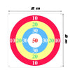 Sandbag Toss Target — 1.5m / 2.0m (4.9 ft / 6.6 ft) Square Outdoor Parent-Child Multiplayer Team-Building Game