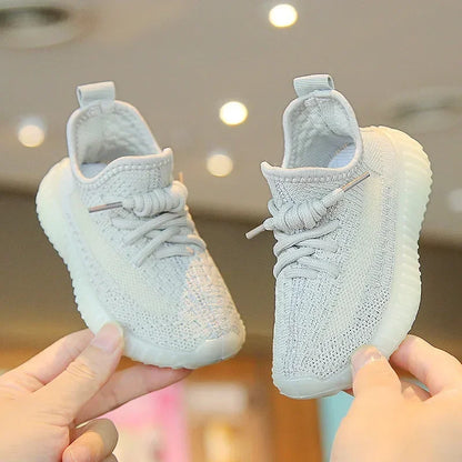 New Kids Fashion Sneakers – Breathable Soft Bottom Casual Shoes for Boys & Girls, Running Tennis Shoes