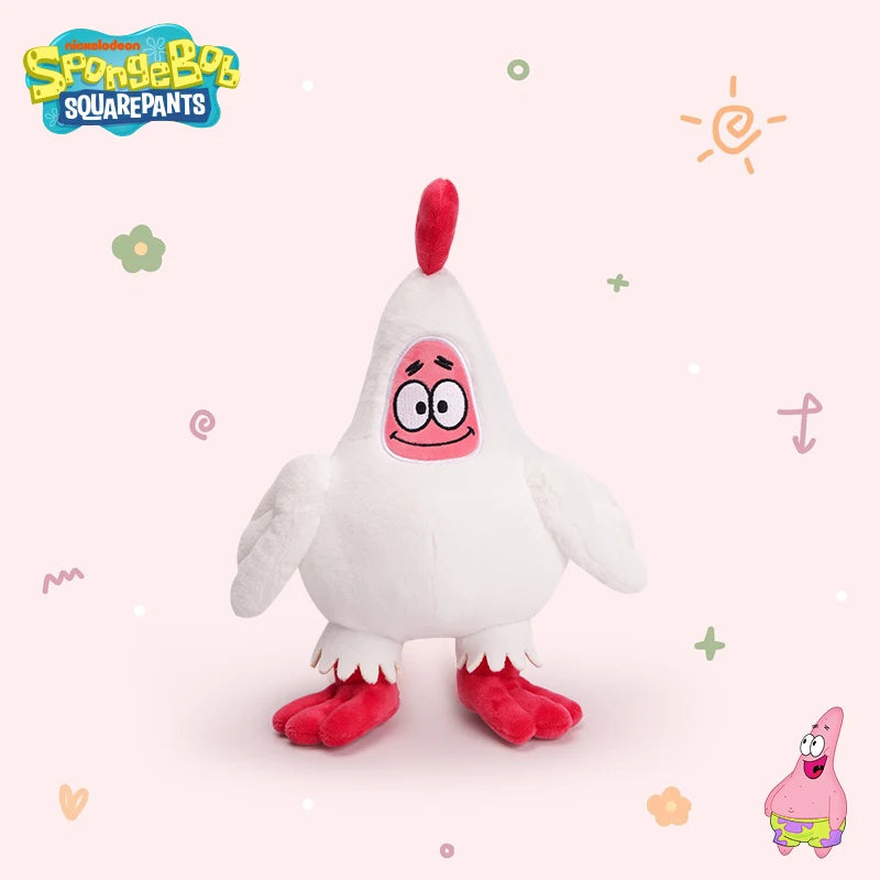 Anime Spongebob Squarepants Plush Keychain, Patrick Star Squidward Krabs Gary Toy Gift for Kids