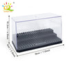 HUIQIBAO Dustproof Display Case – Model Collection Showcase for Building Blocks and Bricks Toy