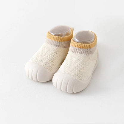 MILANCEL Baby Floor Shoes – 0-3Y Soft Soled Non-Slip Socks for Infant Girls & Boys, Autumn Winter Toddler Step Shoes