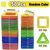50PCS Magnetic Building Tiles Construction Set for Kids 3+