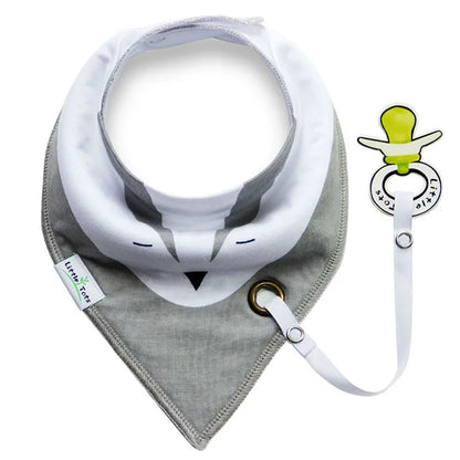 Fashionable Waterproof Cotton Baby Bibs – Triangle Saliva Towel & Pacifier Bibs for Infants - Kidzy Market