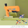 Foam Airplane Launcher Toy for Kids — Outdoor Flying Glider Plane, Parent-Child Play, Ages 4+