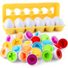 Baby Learning Smart Egg Toy – Montessori Shape Matching and Sorting Educational Toy for Kids Ages 2-4