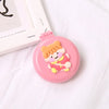 Princess Air Cushion Massage Hair Brush – Cute Cartoon Animal Fruit Comb with Mirror for Girls & Kids, Portable Makeup Tool