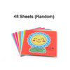 Children's Handmade Paper Cuttings Origami Puzzle DIY Educational Toy for Kindergarten Birthday Gifts