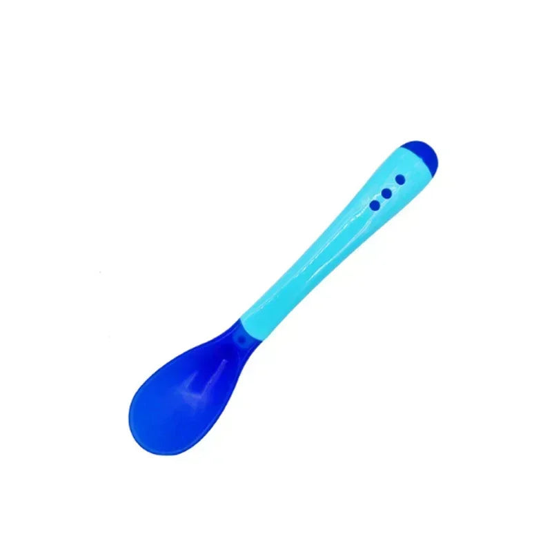 3PCS Silicone Baby Feeding Set – Soft Fork & Spoon for Toddlers – Learn to Eat Training Utensils – Safe Cutlery for Children’s Tableware