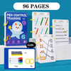 Magical Reusable Tracing Workbook for Kids Pen Control Montessori Practice