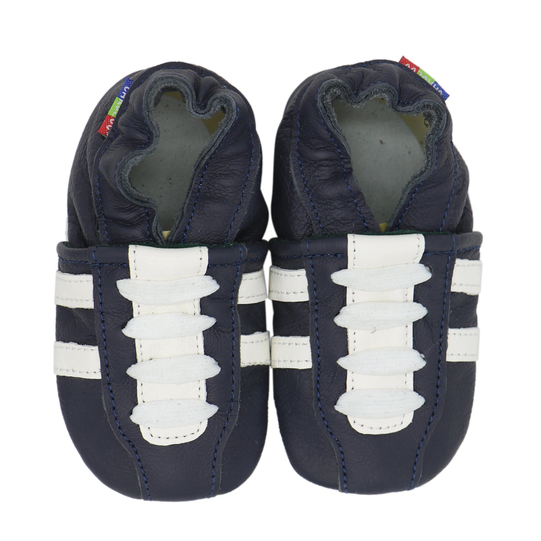 Soft Leather Baby Shoes – First Walkers for Boys & Girls, Skid-Proof Infant Slippers (0-6M to 7-8Y)