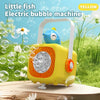 6-Hole Cartoon Fish Handheld Bubble Machine — Battery-Free Bubble Toy for Kids, Ages 3+
