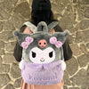 Sanrio Cartoon Plush Backpack – Cinnamoroll, Kuromi, and My Melody Large Capacity Shoulder Bag for Kids