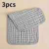 3pcs Muslin Burp Cloths | Soft & Absorbent Baby Bibs, Christmas & Halloween Gifts for Boys and Girls - Kidzy Market