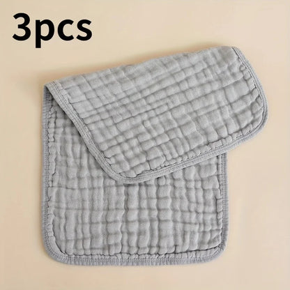 3pcs Muslin Burp Cloths | Soft & Absorbent Baby Bibs, Christmas & Halloween Gifts for Boys and Girls - Kidzy Market