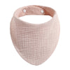 Organic Cotton Baby Bibs | Muslin Scarf Bandana Burp Cloth for Boys & Girls | Absorbent Triangle Gauze Feeding Bibs - Kidzy Market