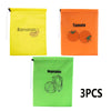 Durable Yellow Banana Storage Bags - Insulated Fruit Vegetable Preserve Bag (1/2/3/5 Pcs)