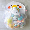 Dinosaur Animal Baby Bath Toy Organizer with Suction Cup Mesh Storage Bag for Kids