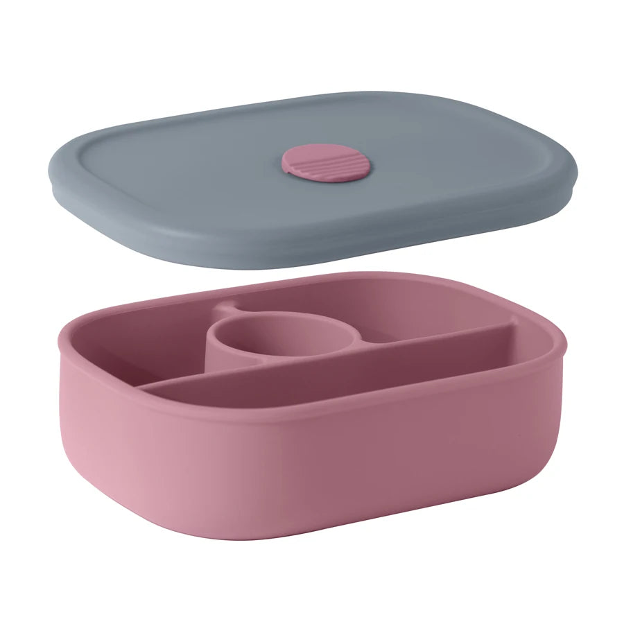 New Silicone Lunch Box for Babies & Kids - Portable BPA-Free Bento Box for Baby Food Storage