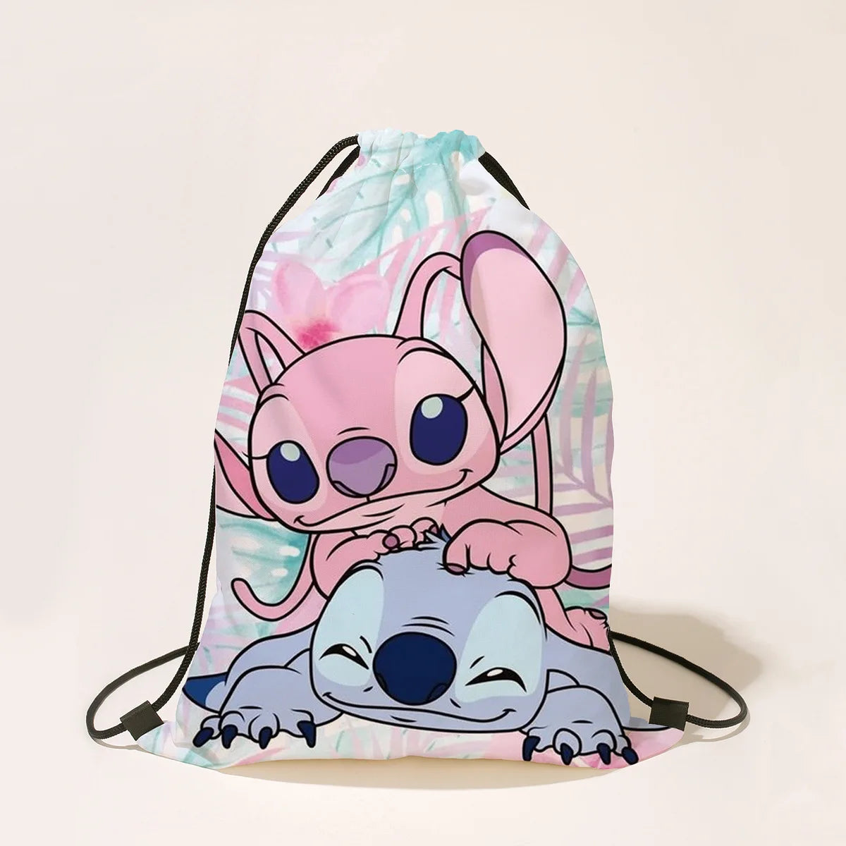 Disney Stitch Cartoon Drawstring Bag for Boys and Girls | Party Gifts, Birthday Decorations, and Backpack - Kidzy Market