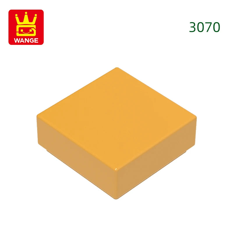 Wange 666PCS Wooden MOC Loose Parts – 1x1 Light Area Building Blocks, DIY Toy Assembly Set for Children, Compatible with Bricks, Gift with Storage Box