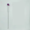 Cotton Thread Brush – Household Cleaning Glass Bottle, Anti-Scratch Nylon Purple Brush, Small No Dead Angle Tool