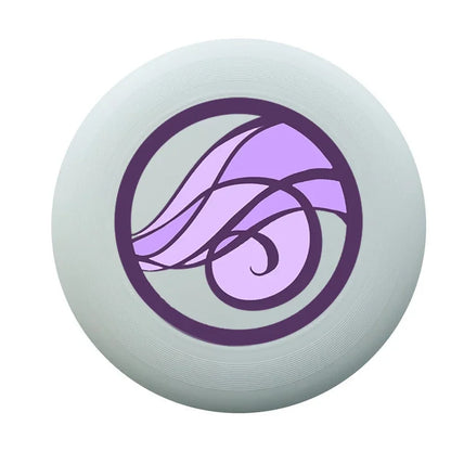 Flying Disc Frisbee Flying Saucer — 20 cm (7.9 in) & 27.5 cm (10.8 in) Portable Outdoor Throwing Toy for Kids & Adults
