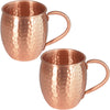 100% Solid Copper Moscow Mule Mug – 350 ml (12 fl oz) Pure Copper Beer & Cocktail Cup