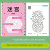 Children’s Maze Game Book – Concentration Training and Intellectual Development Early Learning Toy for Kids