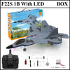 F22S 2.4G 4CH 3D6G RC Airplane Raptor Warplane WLtoys A180 LED Light Gyroscope