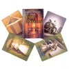 Past Life Oracle Cards - 44 Tarot Deck, Spanish Version, Divination & Fortune Telling, Board Game (10.3x7.4cm)