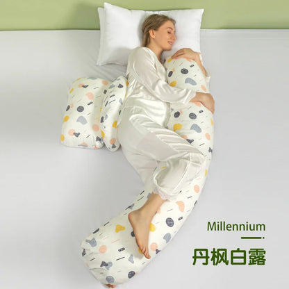 Maternity Pillow for Pregnant Women – U-Shaped Pillow for Neck, Waist, Abdomen, and Leg Support, Perfect for Side Sleepers